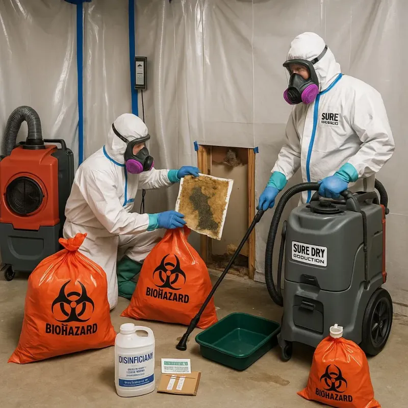 Contaminated Water Handling Protocols process in Auburn, MA