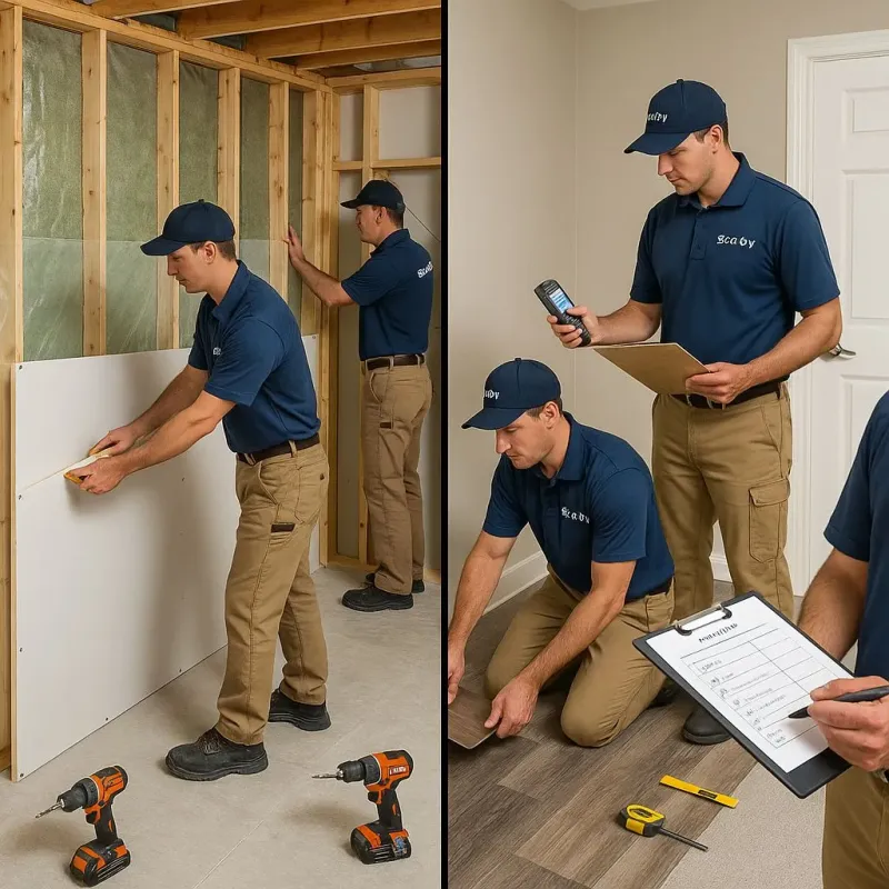 Repairs and Reconstruction process in Auburn, MA